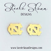 UNC Logo Earrings